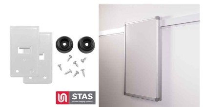 Stas Papergrip Hanger set - Whiteboard ophangsysteem
